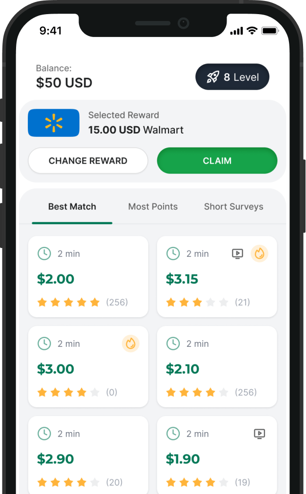 TopSurveys Mockup